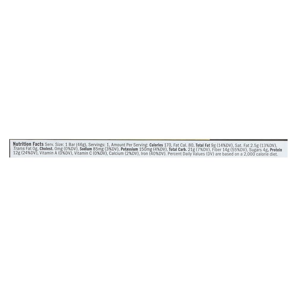 Raw Revolution Rev Glo Double Chocolate Brownie Protein Bar - 12 Count - image 3