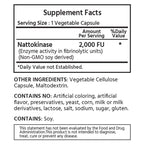 ML Naturals Nattokinase 2000 120 Vegetarian Capsules