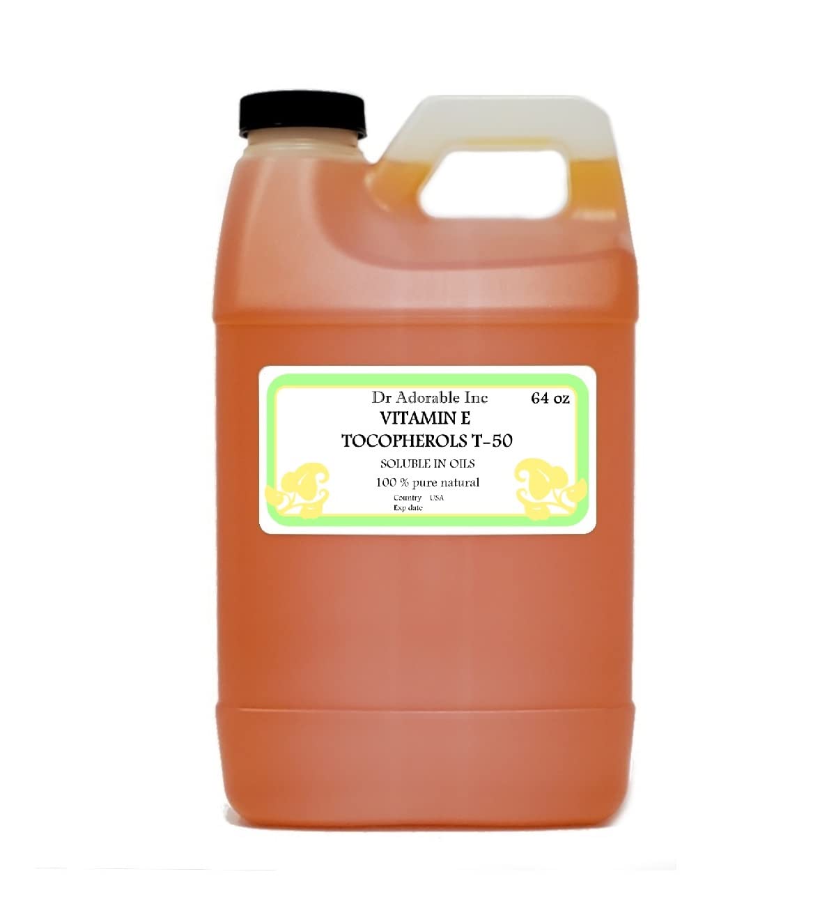 Dr Adorable Tocopherols T-50 Oil-Soluble Vitamin E - 64 Fl Oz