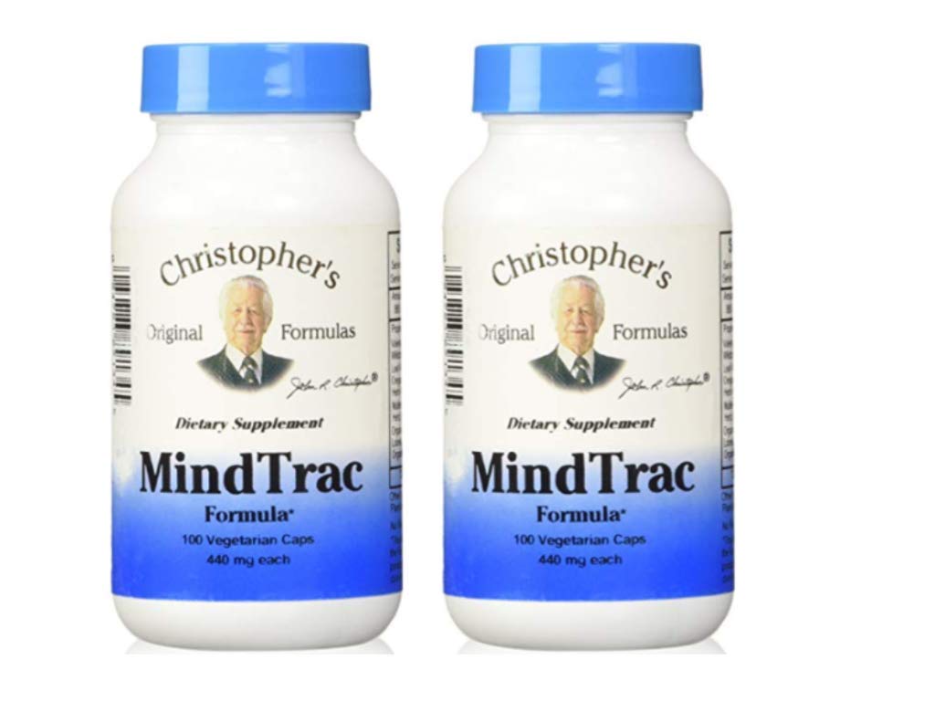 Christopher's Original Formulas MindTrac Formula Mood Support - 200 Capsules