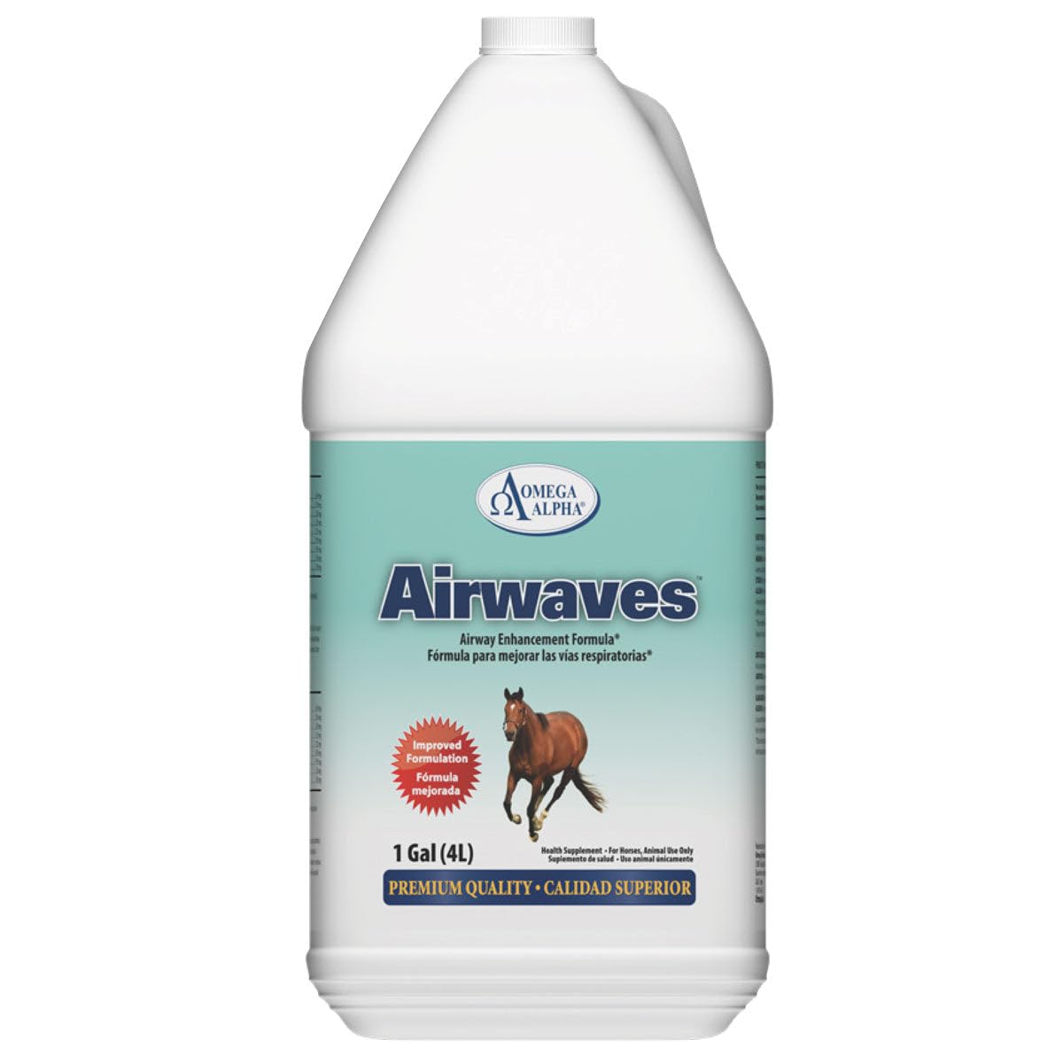 Omega Alpha Airwaves Extra Strength Gallon - 1 Count