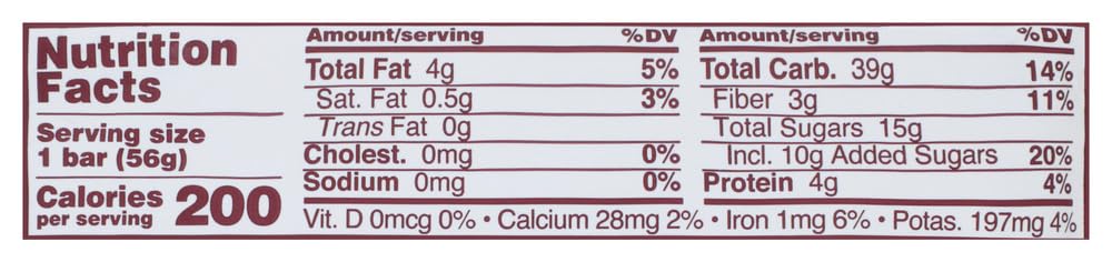 GoMacro MacroBars Cherries + Berries Protein Bar - 12 Bars - image 5
