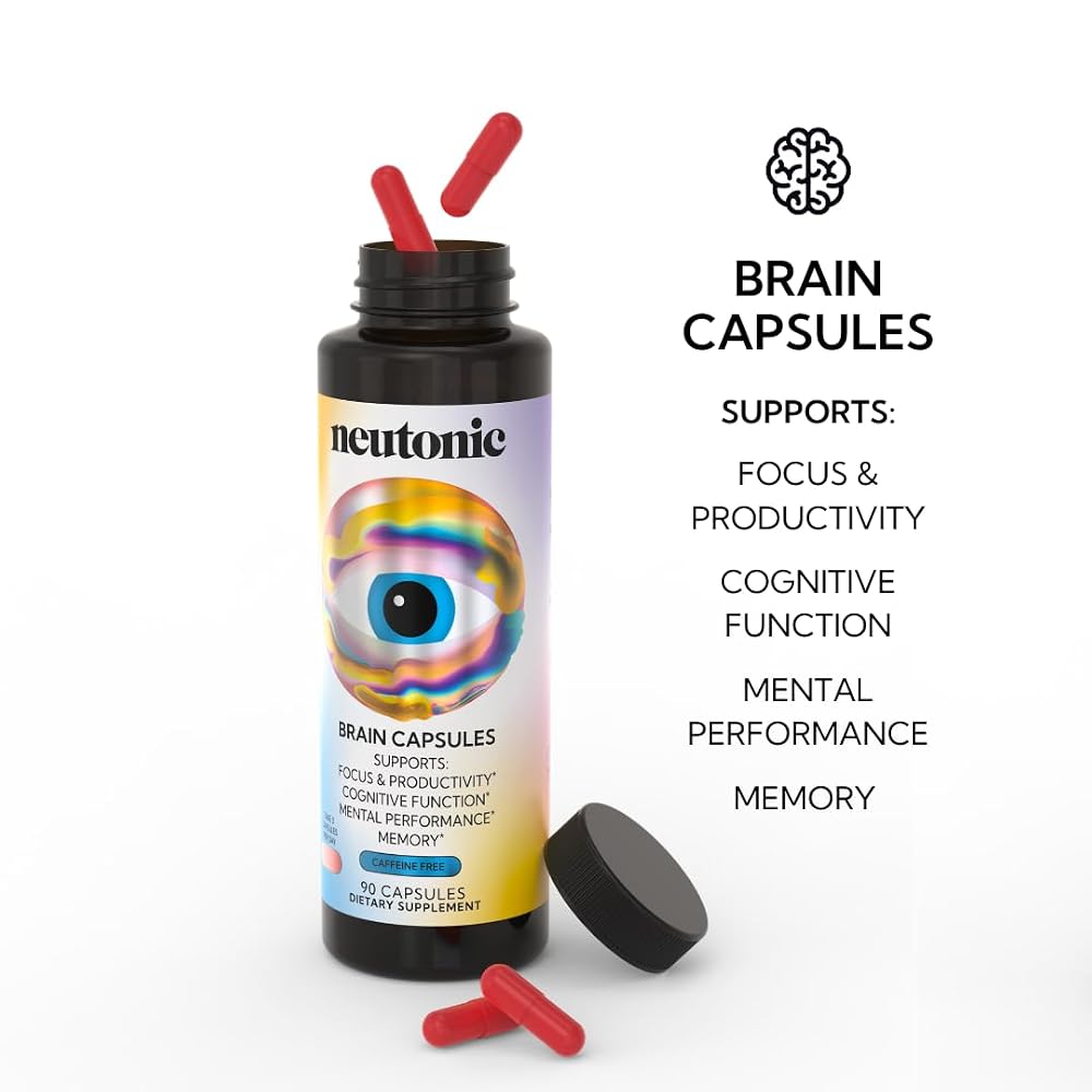 Neutonic Nootropic Brain Supplement for Focus & Memory - 90 Capsules - image 4
