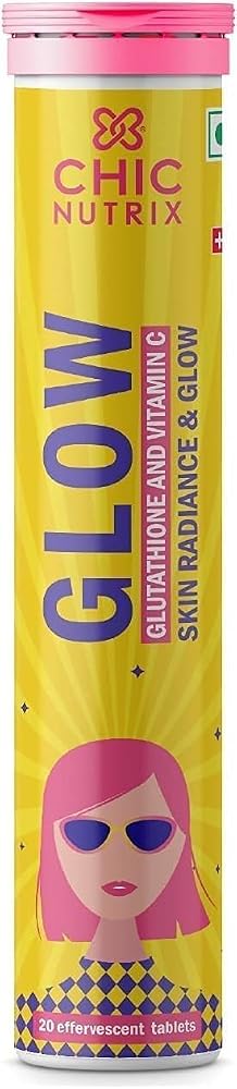 THRU Glow Japanese Glutathione 500 mg & Vitamin C - 20 Tablets - image 2