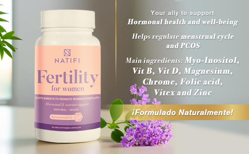 Natifi Conception Fertility Prenatal Vitamins Regulate Cycles