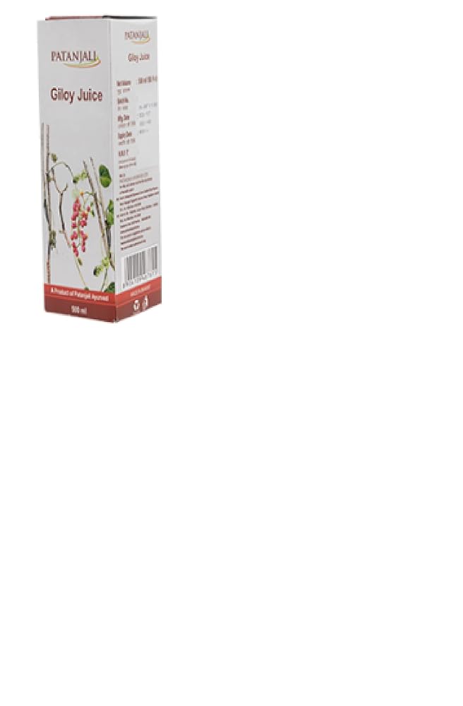 Patanjali Giloy Juice Natural Immunity Booster - 2 x 500ml