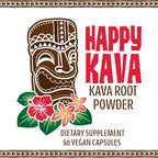 Happy Kava 10% Kavalactone Extract Relaxation Capsules - 120 Capsules - image 3