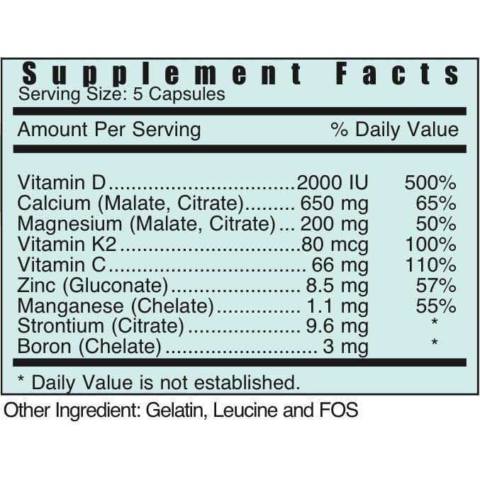 Systemic Formulas CAL Calcium Plus - 100 Capsules - image 5