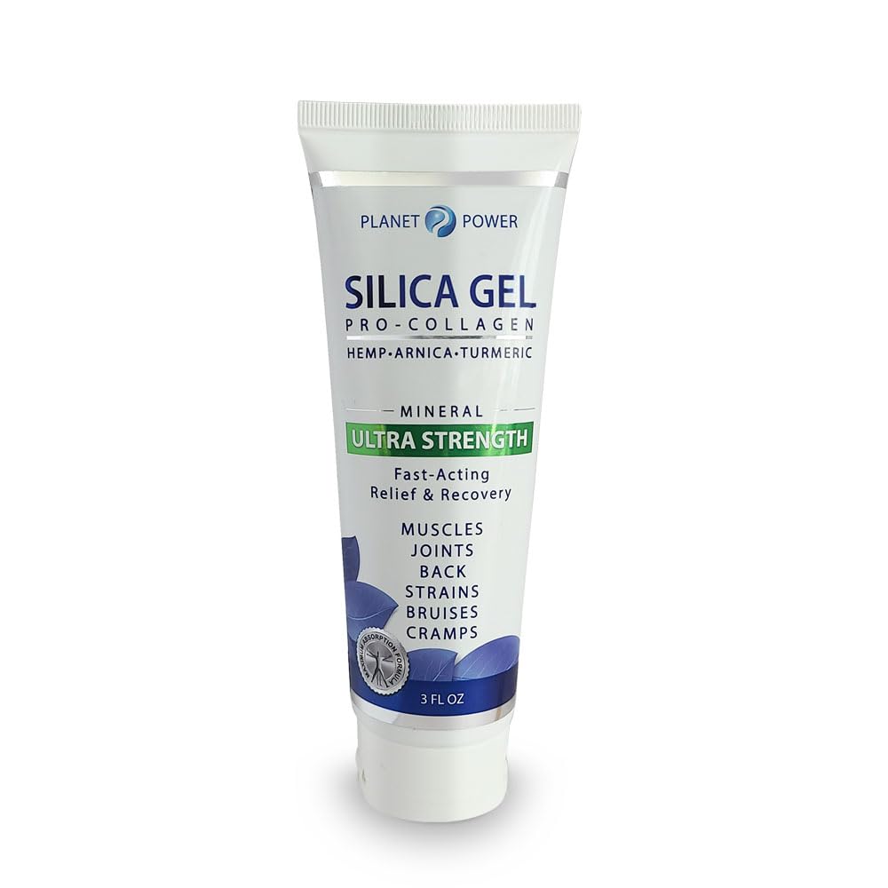 Planet Power Silica Gel Natural Collagen - 3 Ounce