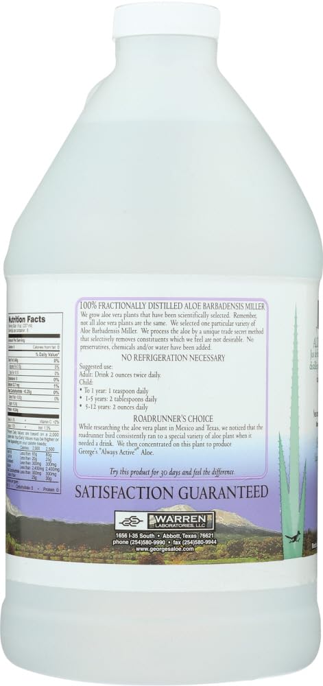Georges Aloe George's Aloe Vera Aloe Liquid - 64 fl oz - image 3