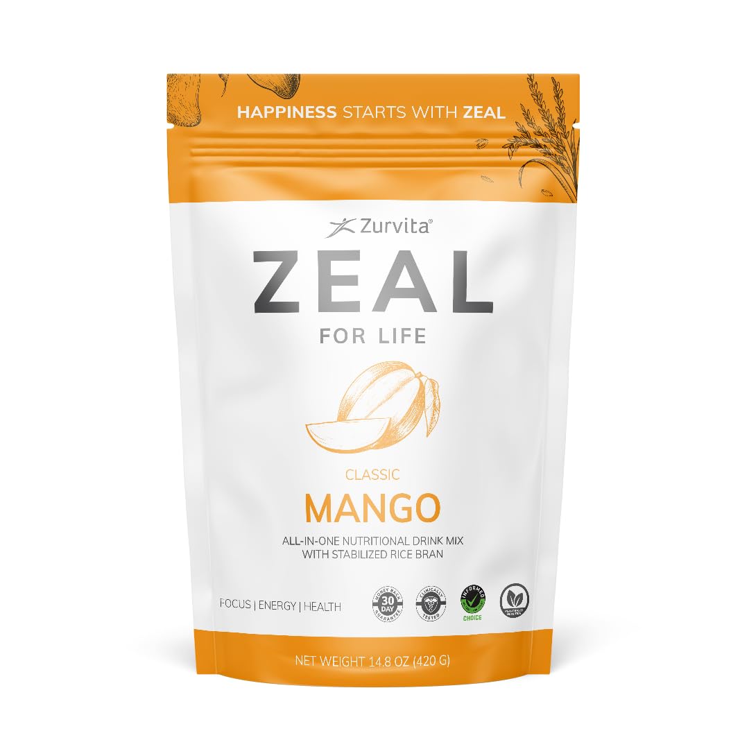 Zurvita Zeal for Life Mango Wellness Drink Mix - 420 g