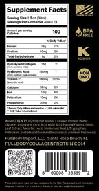 FULL BODY IMPACT Liquid Collagen Protein with Hyaluronic Acid - 24 Fl Oz - image 6