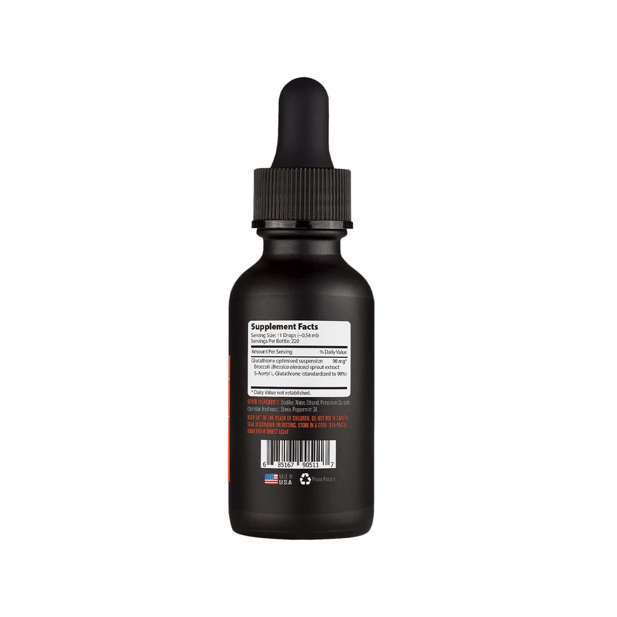 Lyfetrition S-Acetyl L-Glutathione 98mg Liquid - 220 Servings - image 2