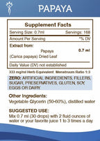 Secrets of the Tribe Papaya Tincture Alcohol-Free Liquid Extract - image 8