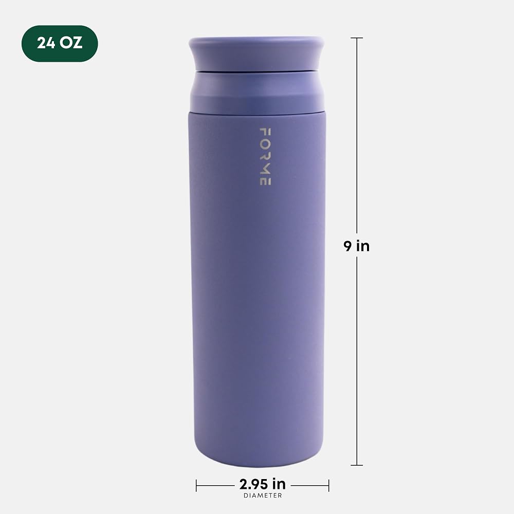 Cupple FORME - Blender Shaker Bottle, Double Insulated Stainless Steel