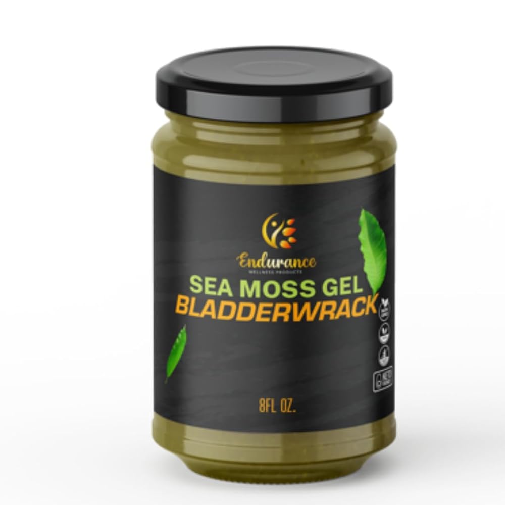 Endurance Wellness Products Sea Moss Gel Infused with Succulent