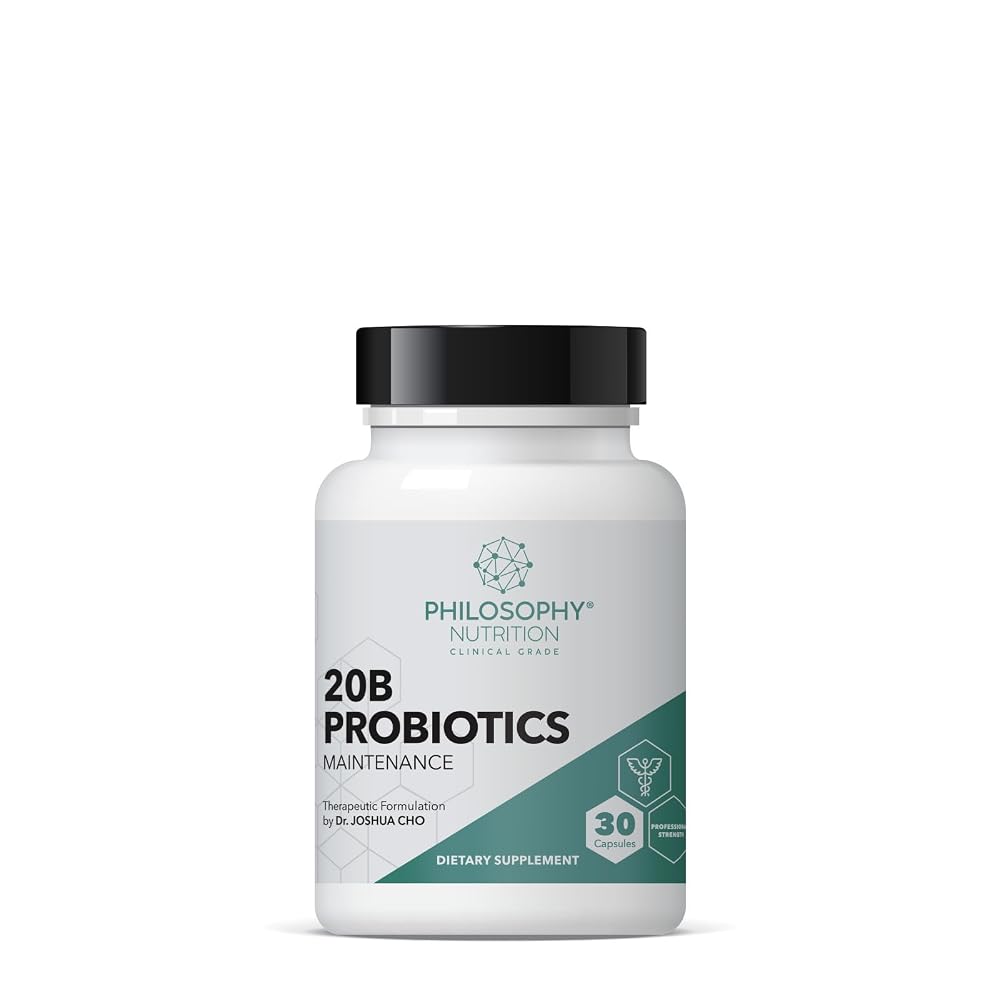 Philosophy Nutrition 20B Probiotics Maintenance - 30 Capsules
