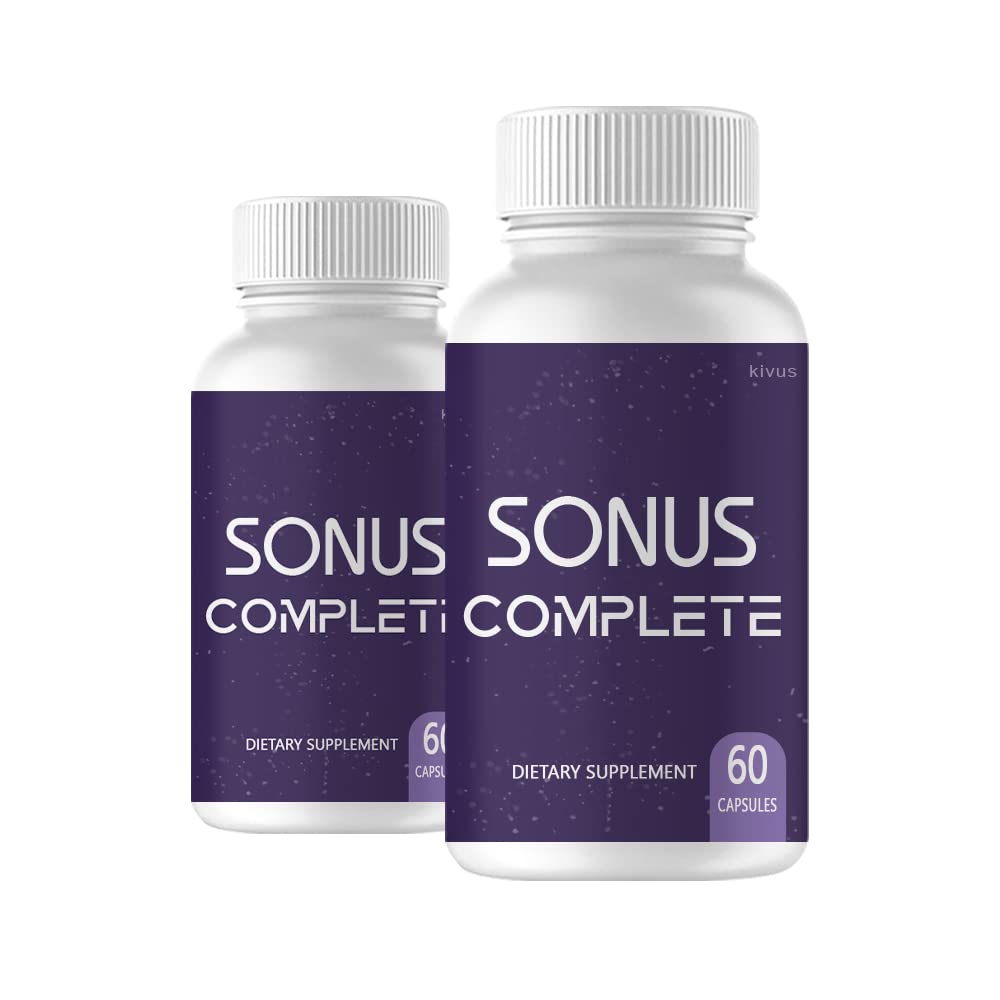 Kivus Sonus Complete Tinnitus Support Supplement - 120 Capsules
