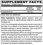 Netrition CoEnzyme Q10 200mg - 60 Softgels - image 2