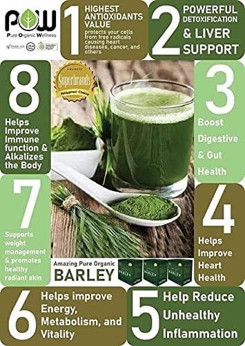 IAM WORLDWIDE Pure Barley Powdered Drink Mix Organic - 1.05 oz - image 5