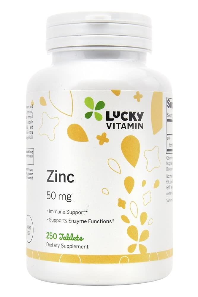 Lucky Vitamin Zinc Gluconate 50 mg - 250 Tablets