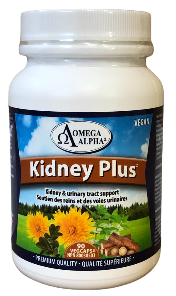 Omega Alpha Kidney Plus - 90 Capsules