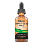 SBR Nutrition Vitamin D3 + K2 Liquid Drops - 1 Bottle