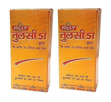 Jolly's Tulsi 51 Drops Natural Immunity Booster - 1 Bottle - image 2