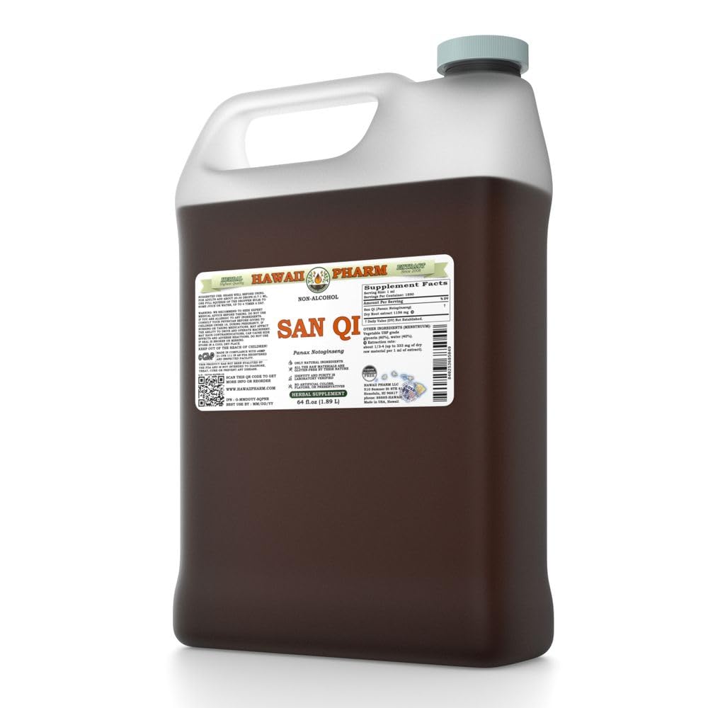 Hawaii Pharm San Qi (Panax notoginseng) Root Alcohol-Free Extract