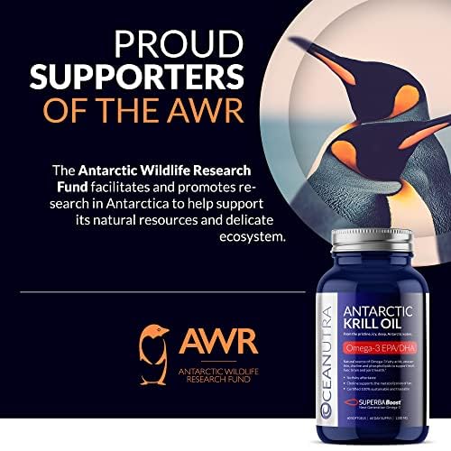 Oceanutra 100% Pure Krill Oil 1000mg