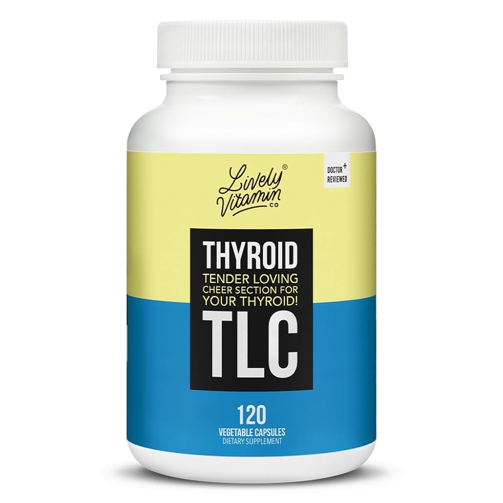 LIVELY VITAMIN CO Thyroid TLC Capsules - 120 Count