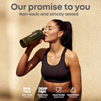 Smartshake Plastic Protein Shaker Bottle 800 ml