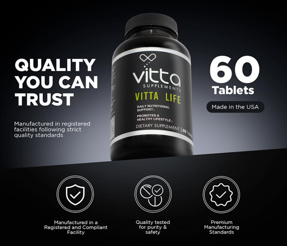 Vitta Supplements Vitta Life Tabs Multivitamin - 60 Tablets - image 7