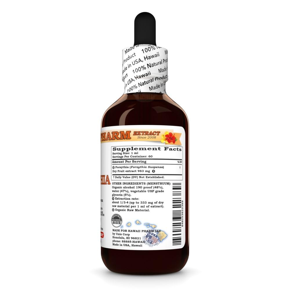 Hawaii Pharm Forsythia (Forsythia suspensa) Fruit Liquid Extract