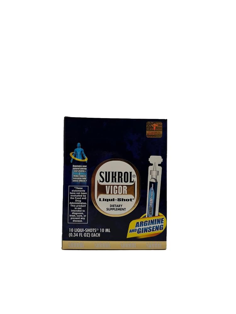 Sukrol VIGOR Arginine and Ginseng Liquid - 10 Fl Oz - image 4