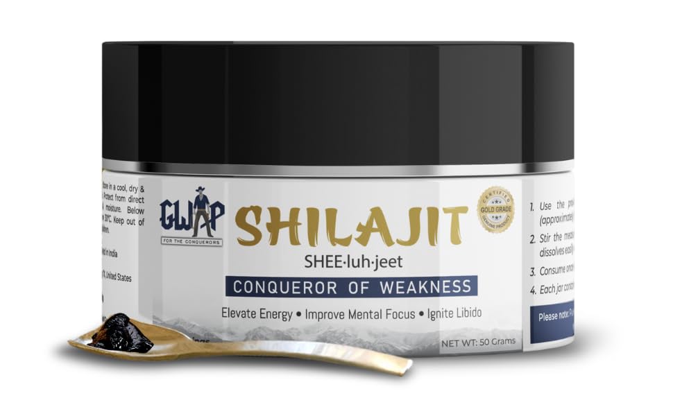 GWAP Shilajit Resin 78% Fulvic Acid - 50g