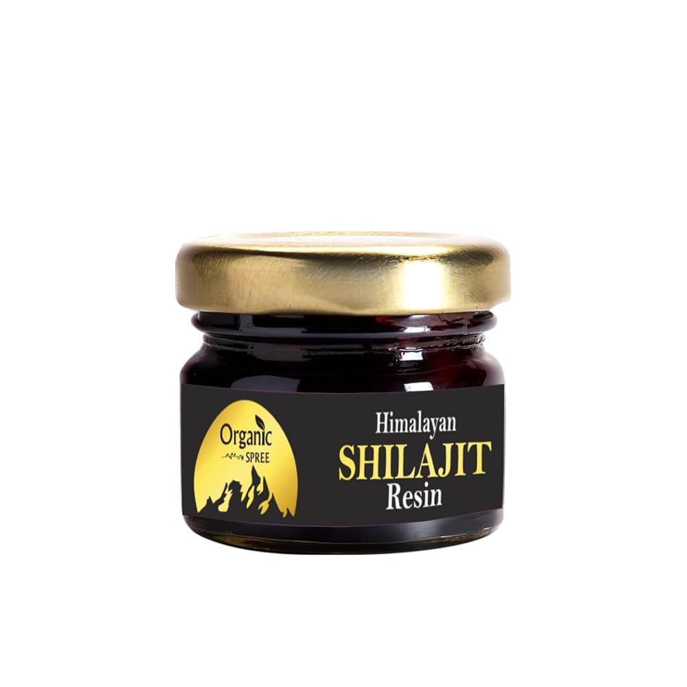 ORGANIC SPREE Himalayan Shilajit Resin 20gm (0.70oz) Himalayan Resin
