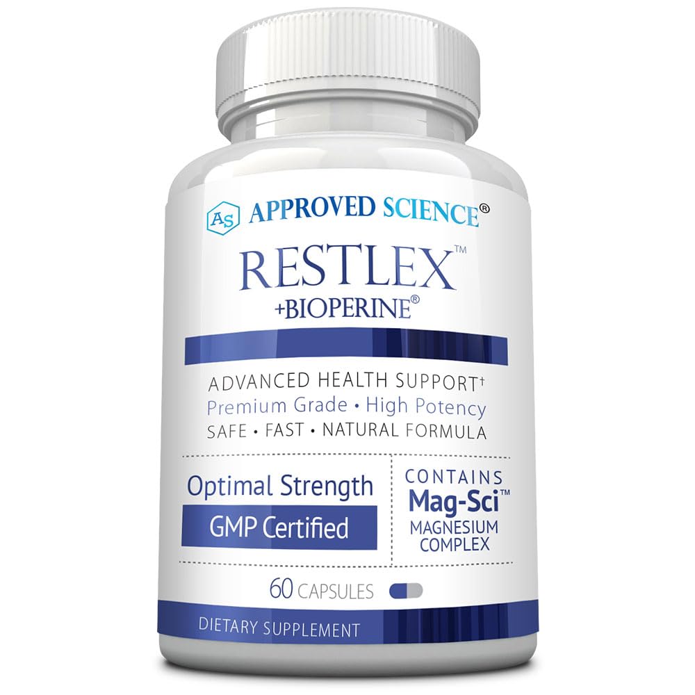Approved Science Restlex Magnesium Glycinate - 60 Capsules - image 7
