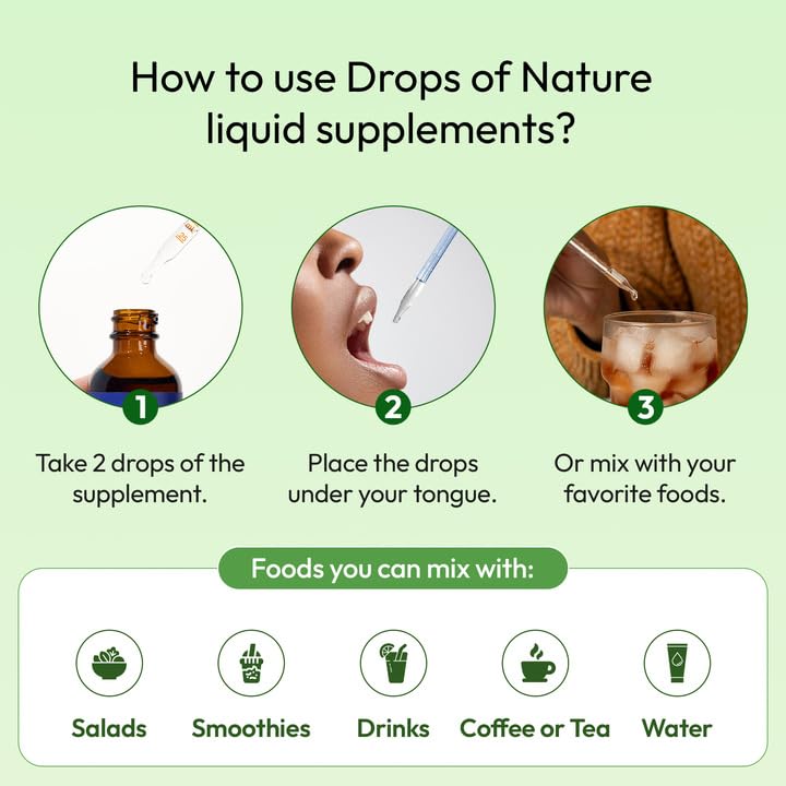 Drops Of Nature Soursop Bitters Liquid with Sea Moss - 60 mL - image 7