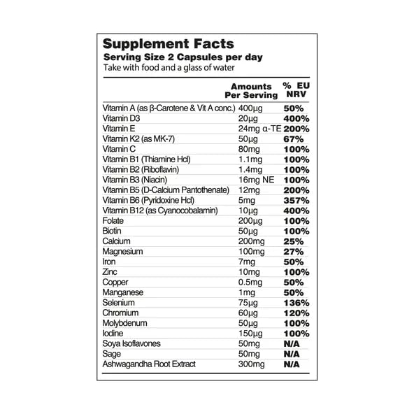 VEGETOLOGY Vegan Menopause Supplements - 60 Capsules - image 7
