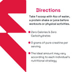 EVERNA Creatine Monohydrate 100% Pure Powder - 600g - image 6