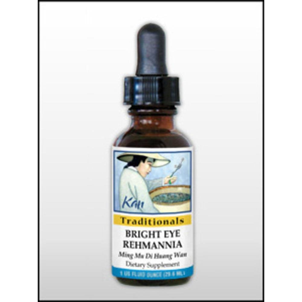 Kan Herbs Bright Eye Rehmannia Herbal Supplement - 2 Fl Oz