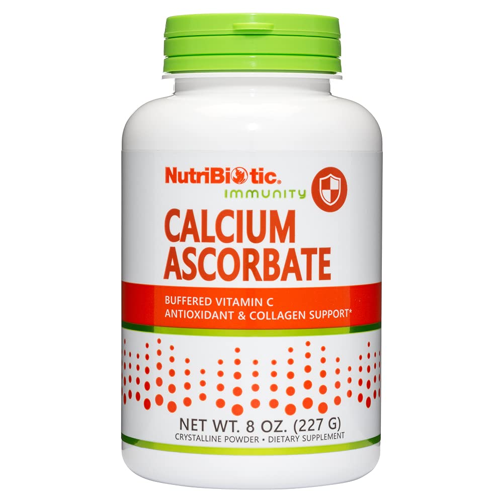 NutriBiotic Calcium Ascorbate Vitamin C Powder - 8 oz