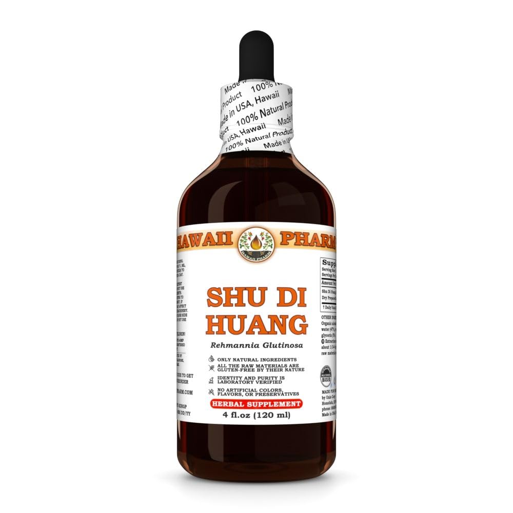 Hawaii Pharm Shu Di Huang (Rehmannia glutinosa) Root Liquid Extract
