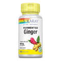 SOLARAY Fermented Ginger Root 400mg - 100 Vegetarian Capsules