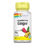 SOLARAY Fermented Ginger Root 400mg - 100 Vegetarian Capsules