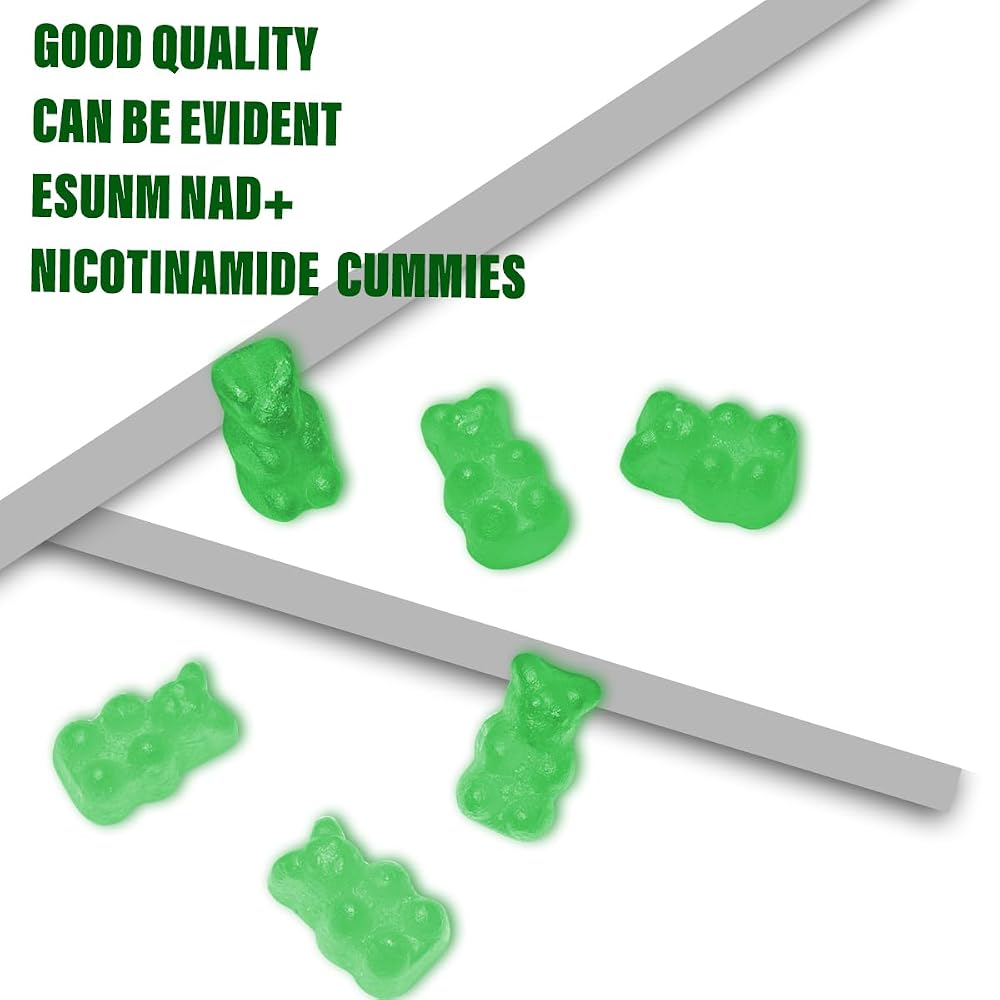 ESUNM Nicotinamide Riboside Gummies with Resveratrol - 60 Count - image 4