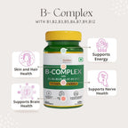 Generic Vitamin B-Complex 100% RDA - 60 Vegetarian Capsules - image 3