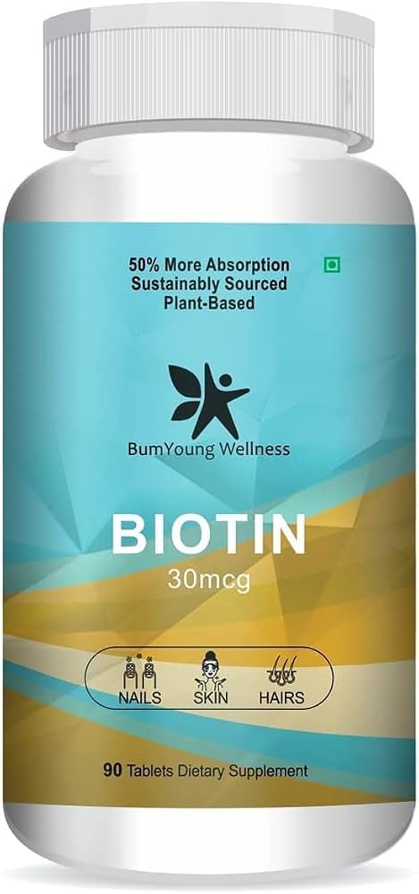 METROL Goldy Biotin 30mcg for Hair Growth - 90 Tablets