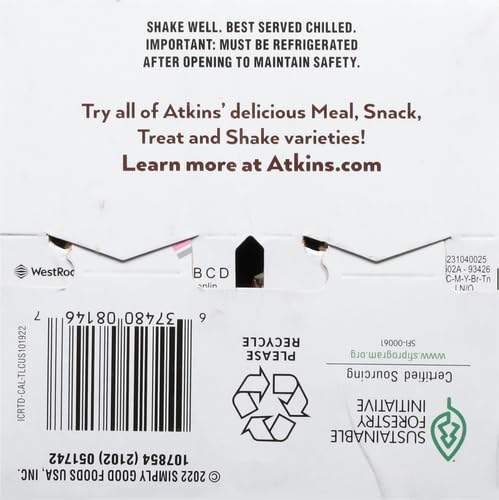 Atkins Café au Lait Iced Coffee Protein Shake - 4 Pack - image 11